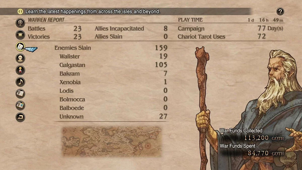 Скриншоты из Tactics Ogre: Reborn