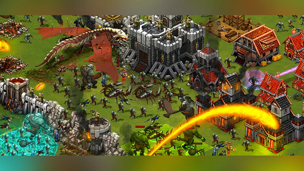Скриншоты из Throne Rush