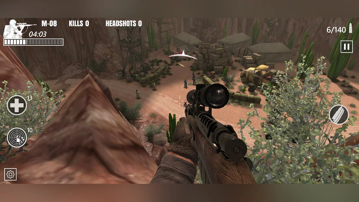 Скриншоты из Sniper vs Meteorite