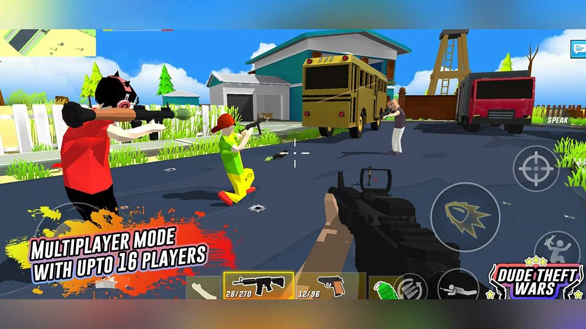 Скриншоты из Dude Theft Wars