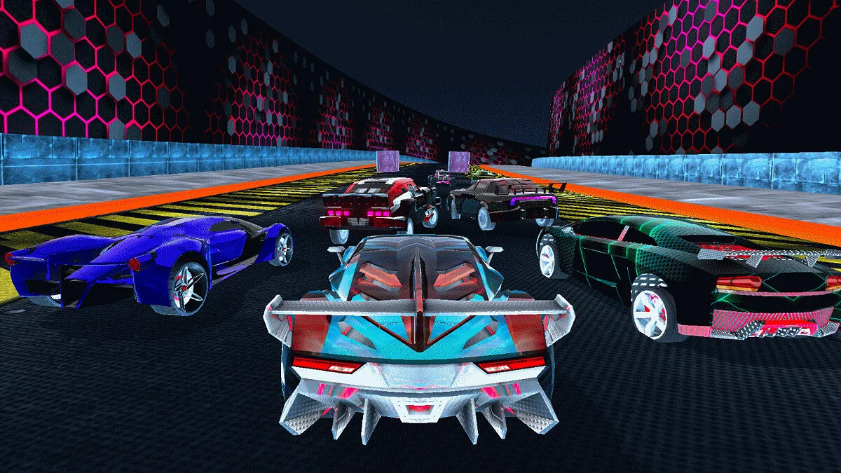 Скриншоты из Cyber Cars Punk Racing 2