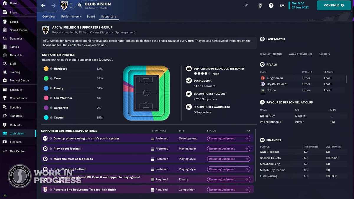 Системные требования Football Manager 2023