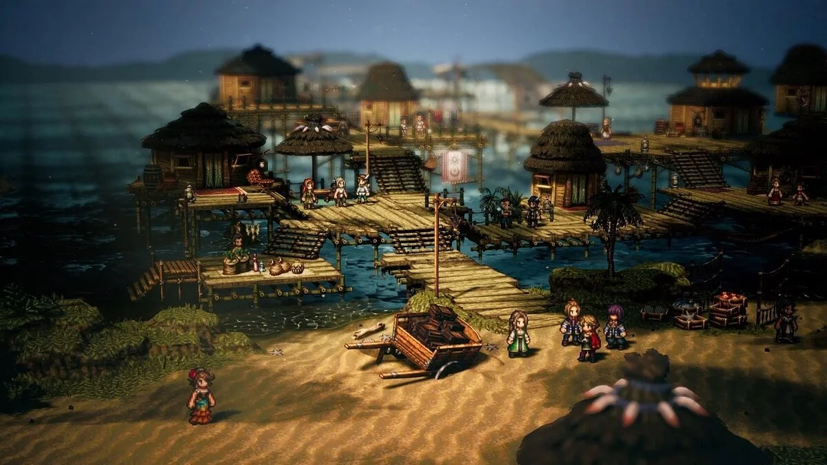 Скриншоты из Octopath Traveler 2