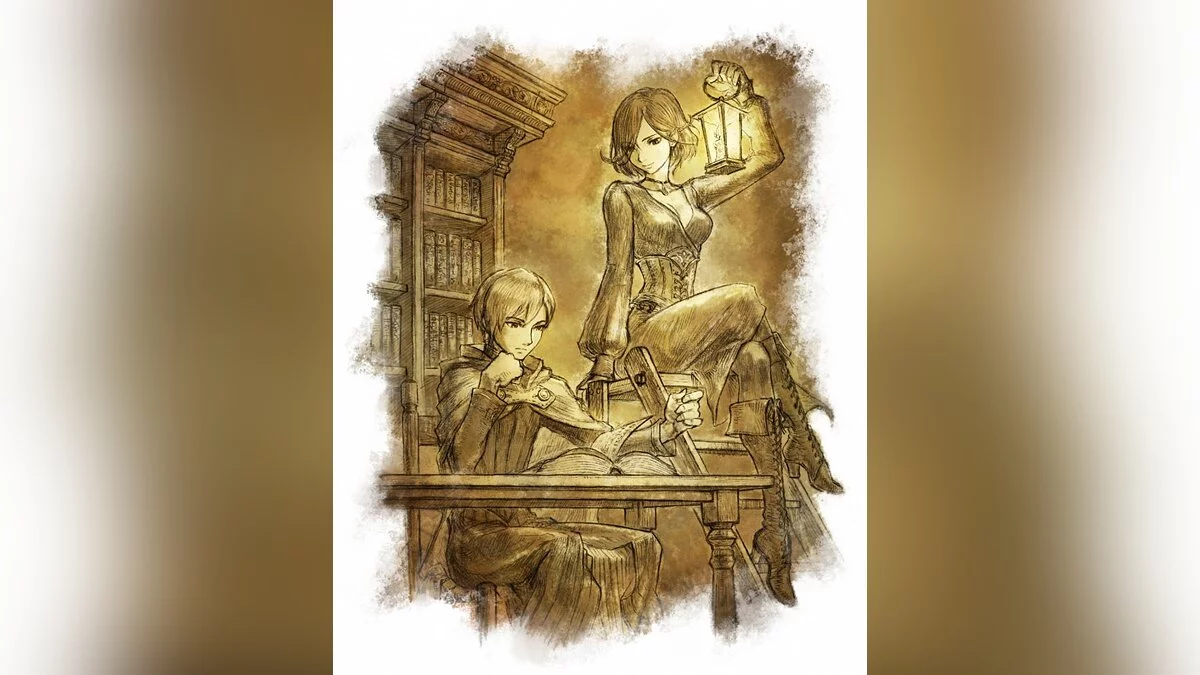 Арт из Octopath Traveler 2