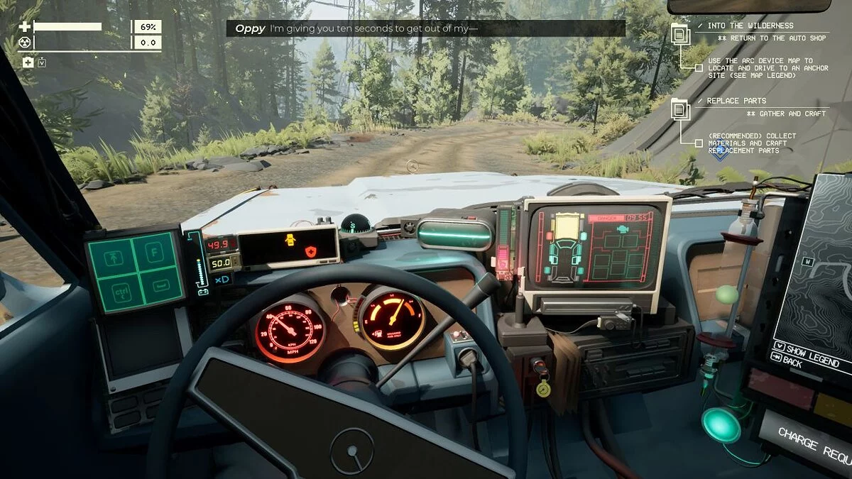 Скриншоты из Pacific Drive