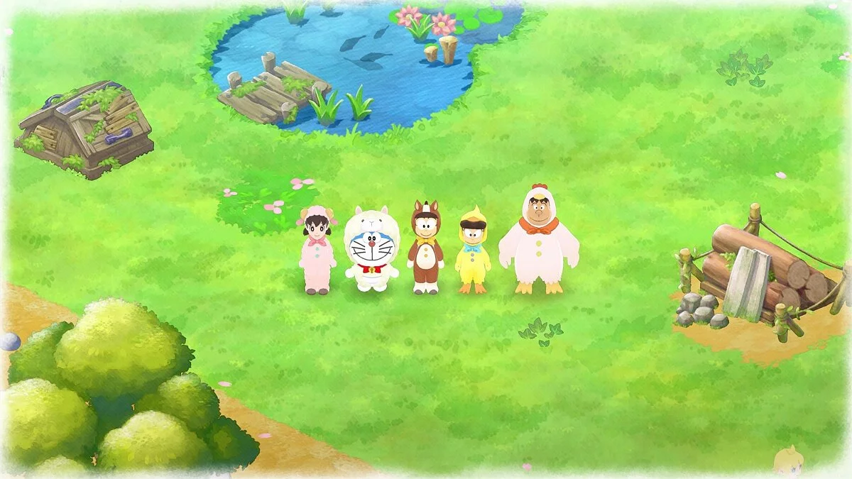 Скриншоты из Doraemon Story of Seasons: Friends of the Great Kingdom