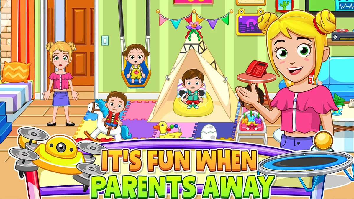 Скриншоты из My City: Babysitter