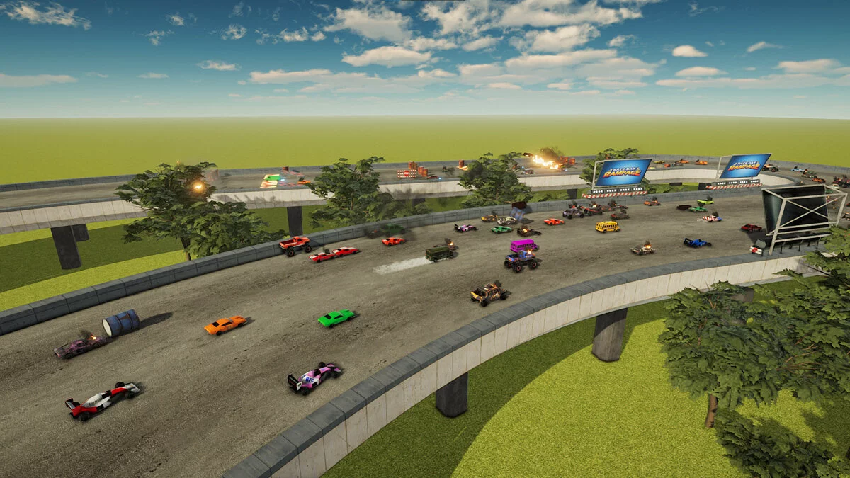 Скриншоты из Race Day Rampage