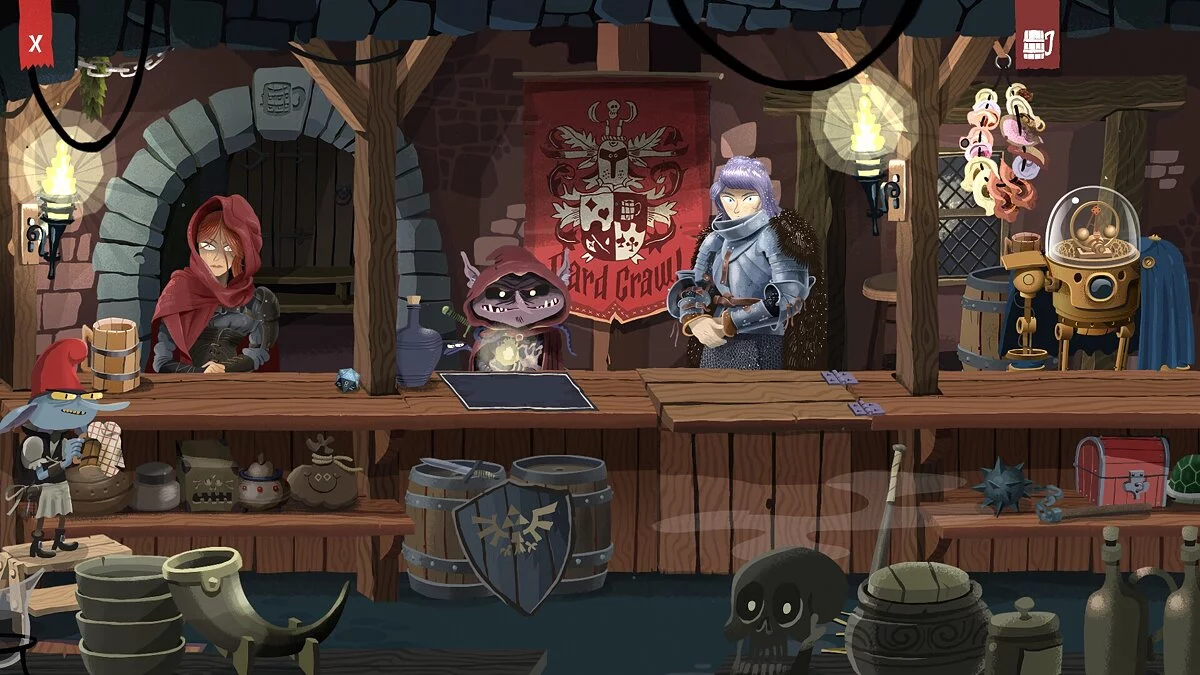 Скриншоты из Card Crawl Adventure