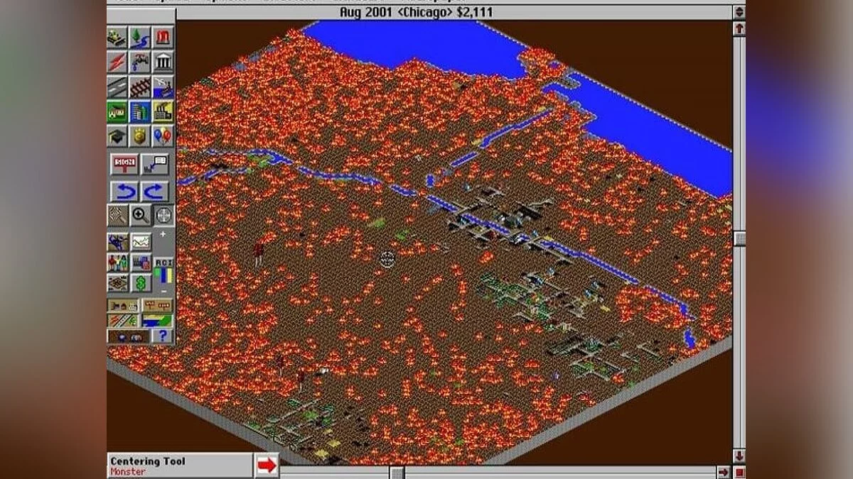 Скриншоты из SimCity 2000