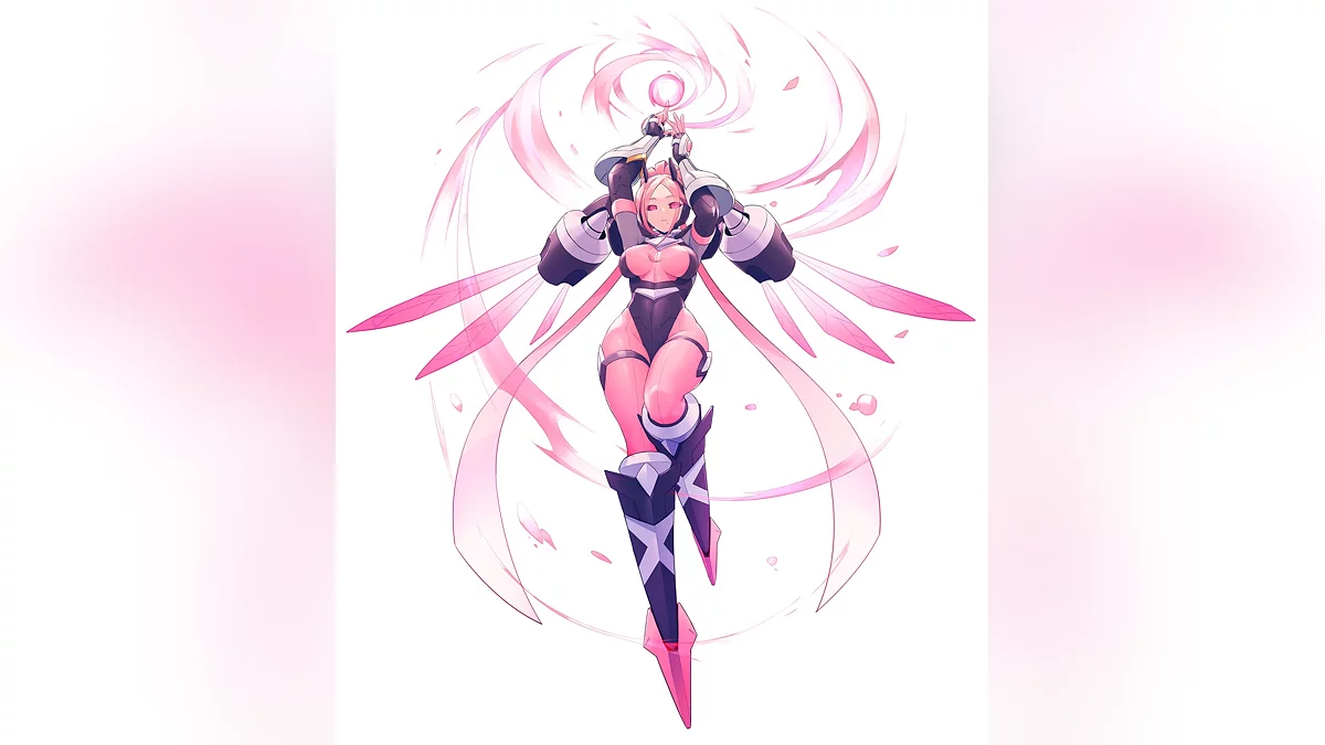 Арт из Azure Striker Gunvolt 3