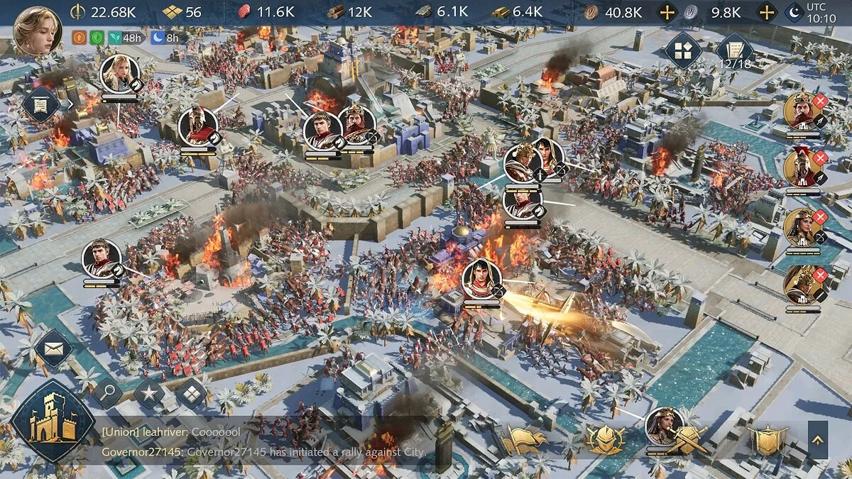 Скриншоты из Age of Empires Mobile