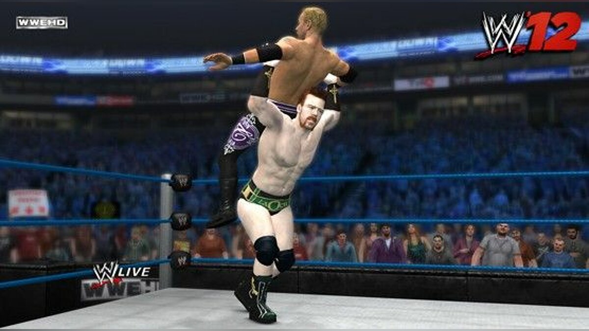 Скриншоты WWE 12 - всего 22 картинки из игры