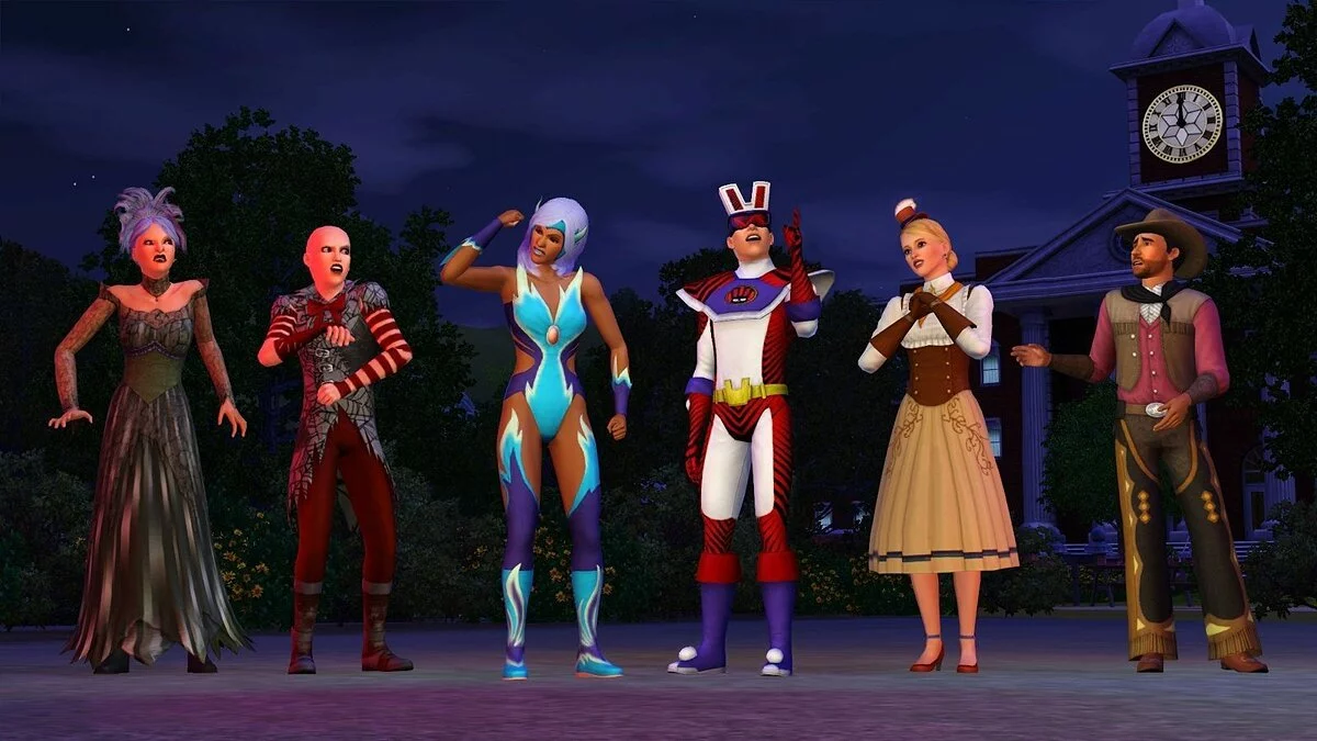 Скриншоты из The Sims 3: Movie Stuff