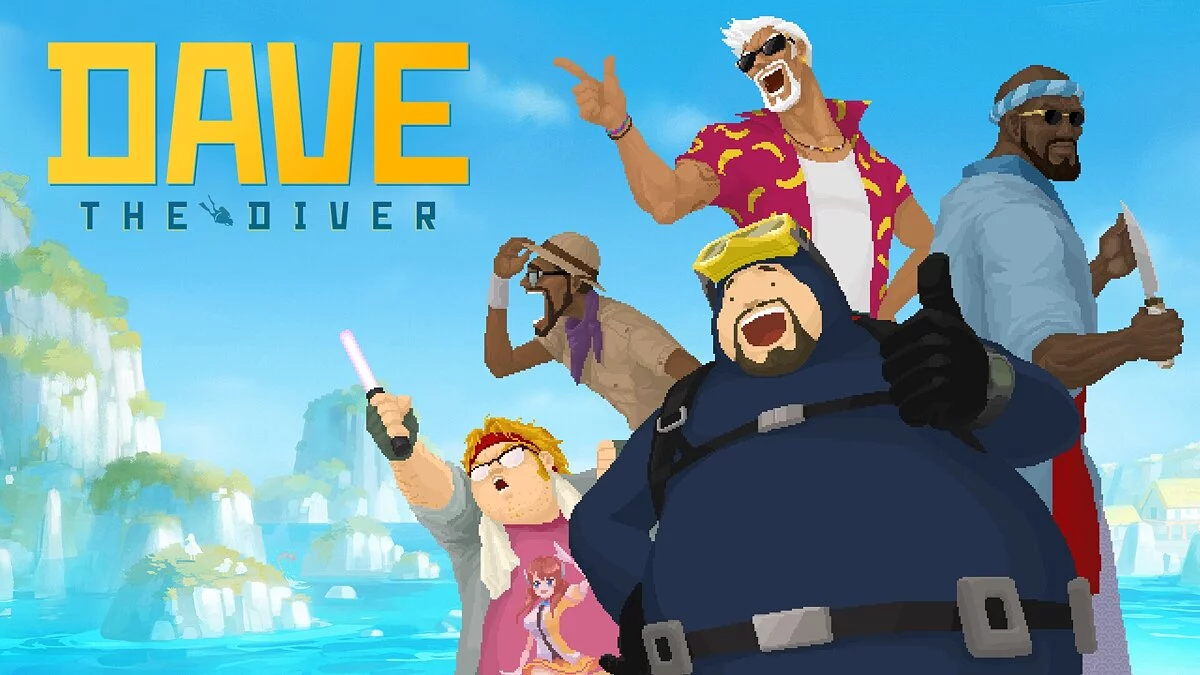 Арт из Dave the Diver
