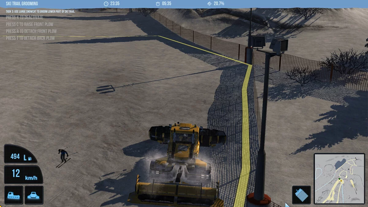 Скриншоты из Snowcat Simulator