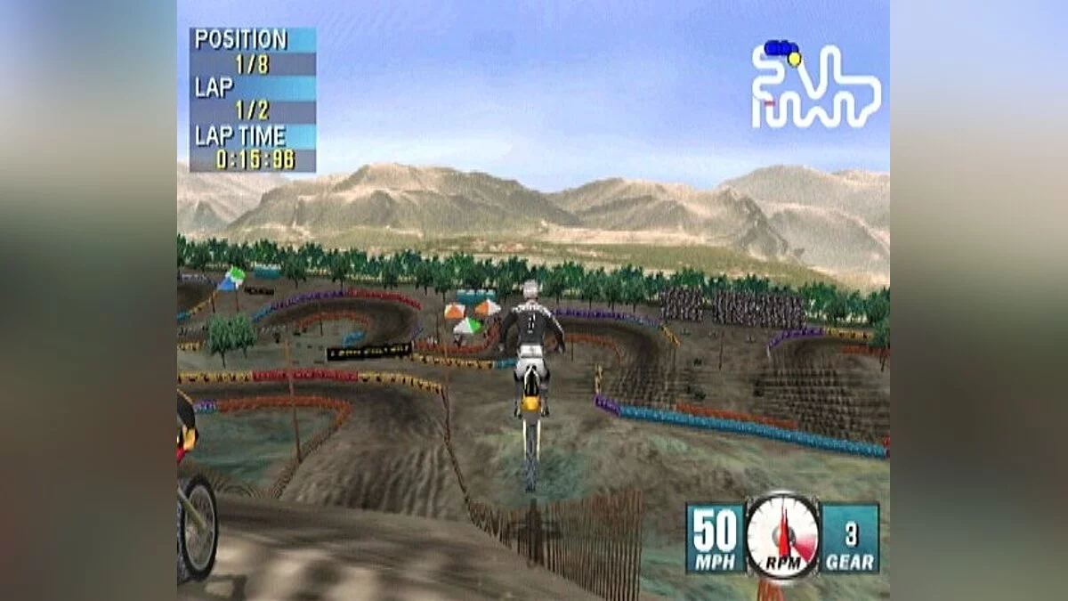 Скриншоты из Jeremy McGrath Supercross 2000 (2000)