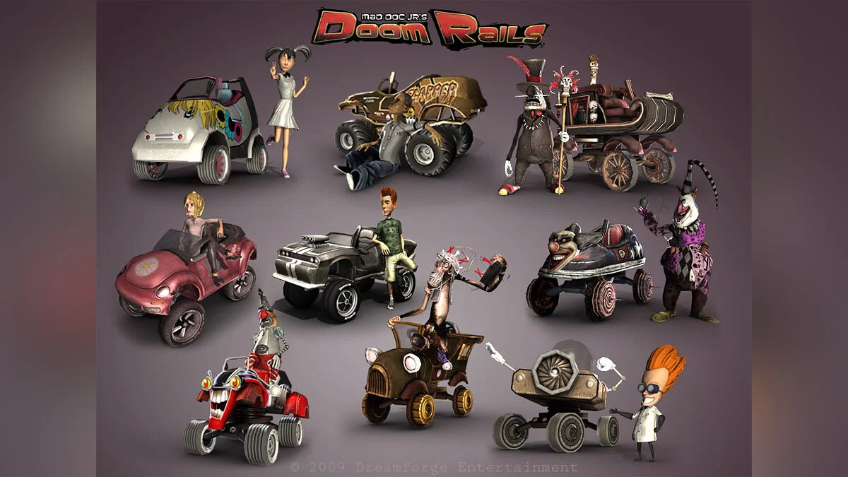 Скриншоты из Doom Rails