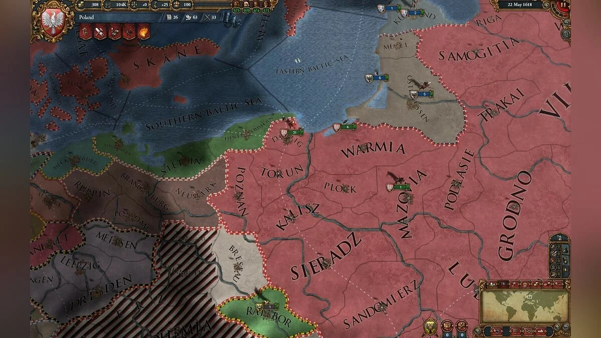 Скриншоты из Europa Universalis 4 / Картинка 33