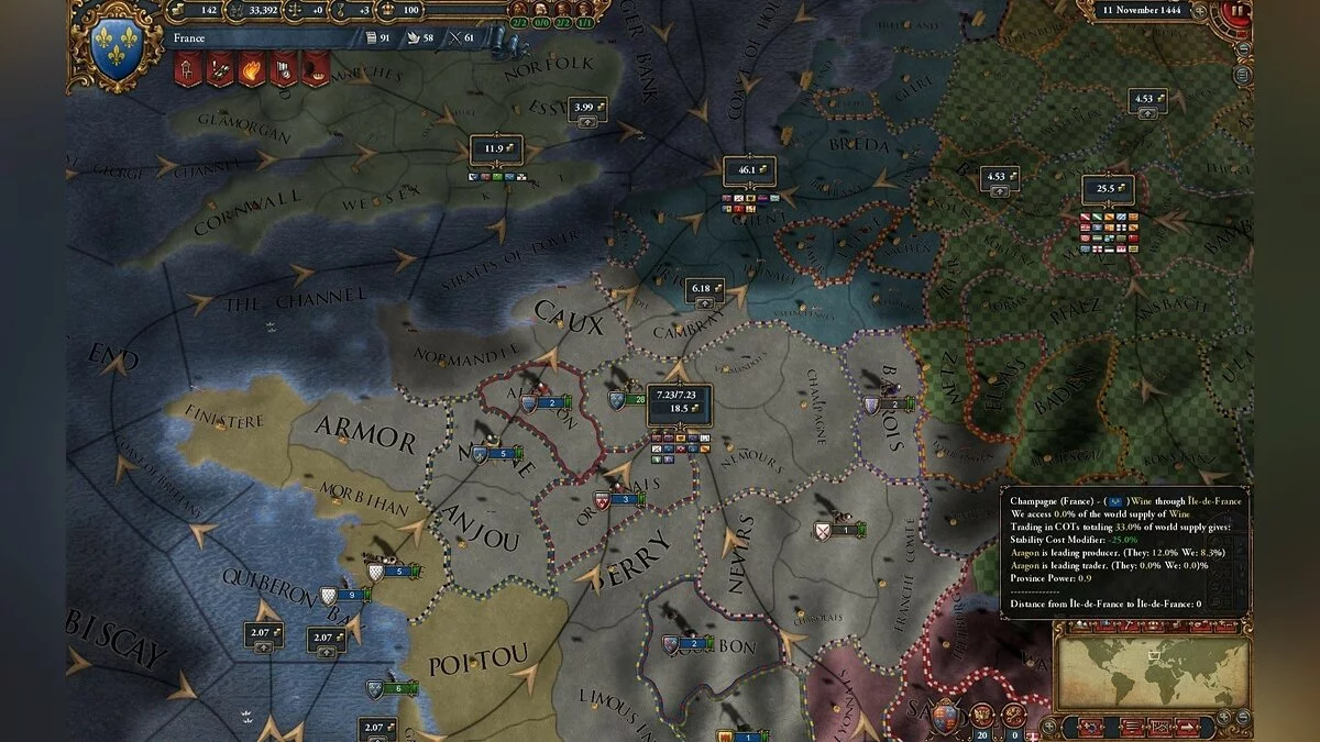 Скриншоты из Europa Universalis 4 / Картинка 37