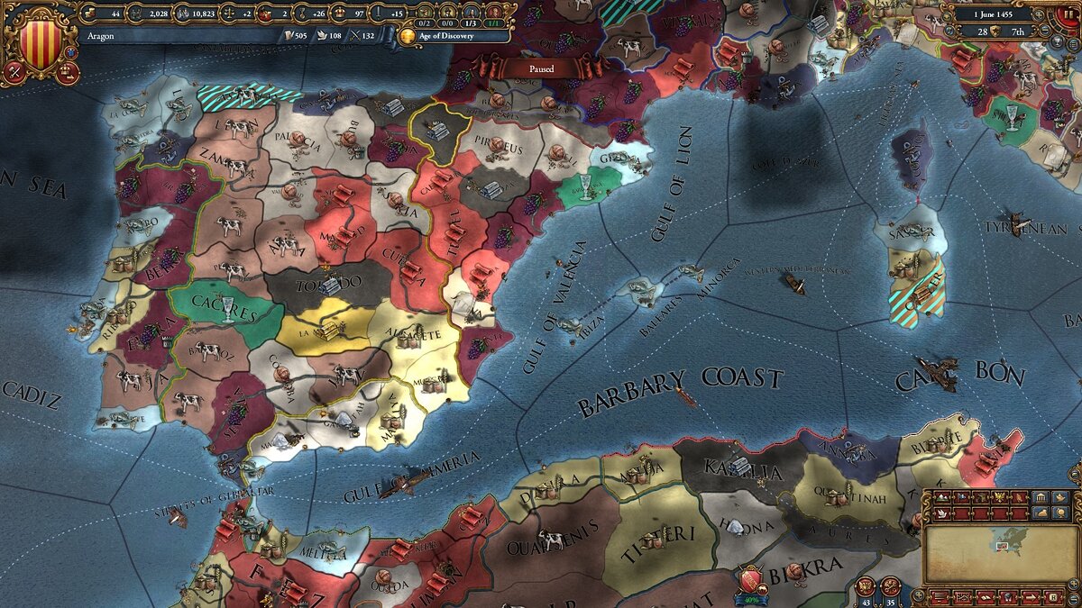 Europa Universalis 4 зависает