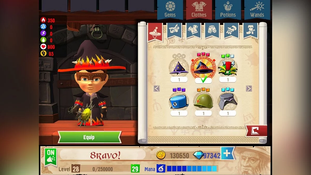 Скриншоты из League of Mages