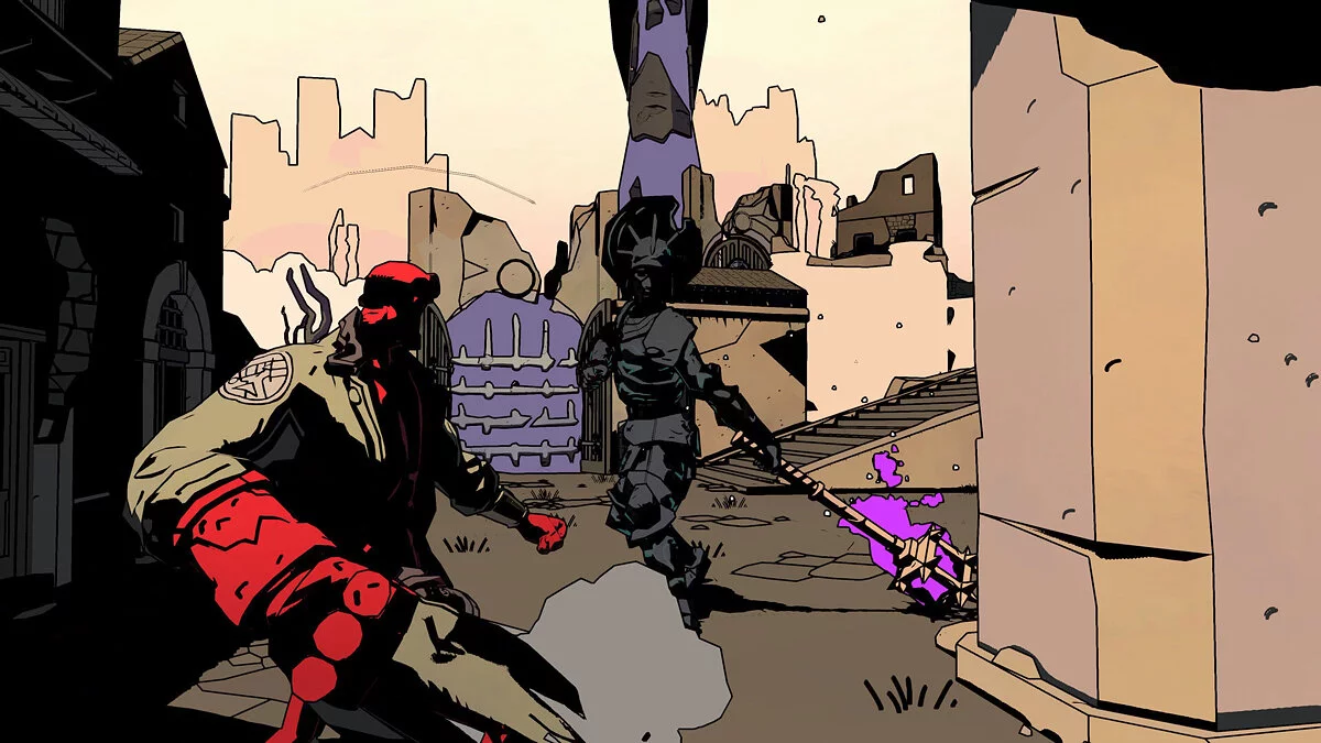 Скриншоты из Hellboy Web of Wyrd