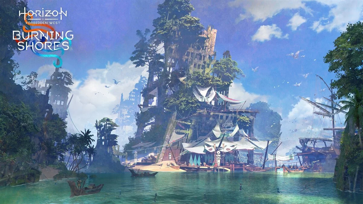Скриншоты из Horizon Forbidden West: Burning Shores