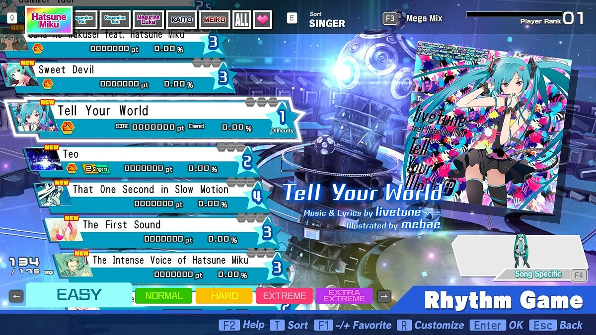 Скриншоты из Hatsune Miku: Project DIVA Mega Mix+