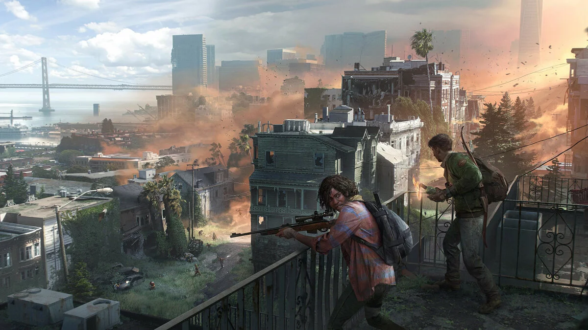 Арт из The Last of Us Online