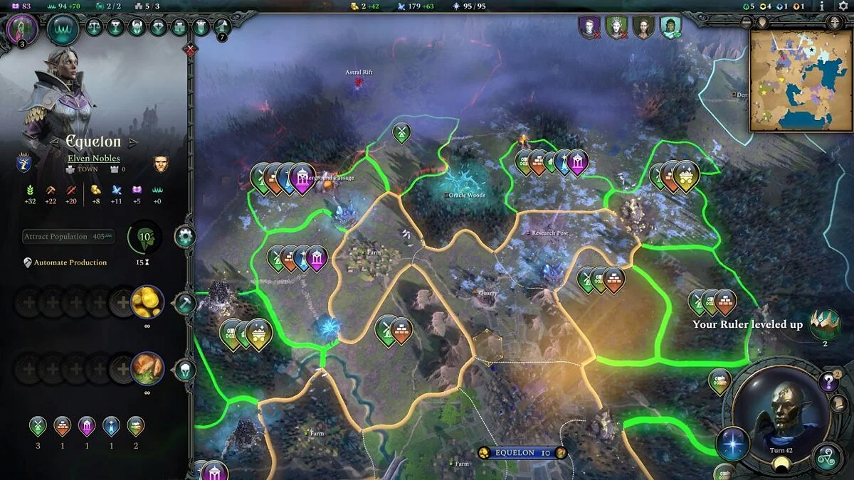 Скриншоты из Age of Wonders 4