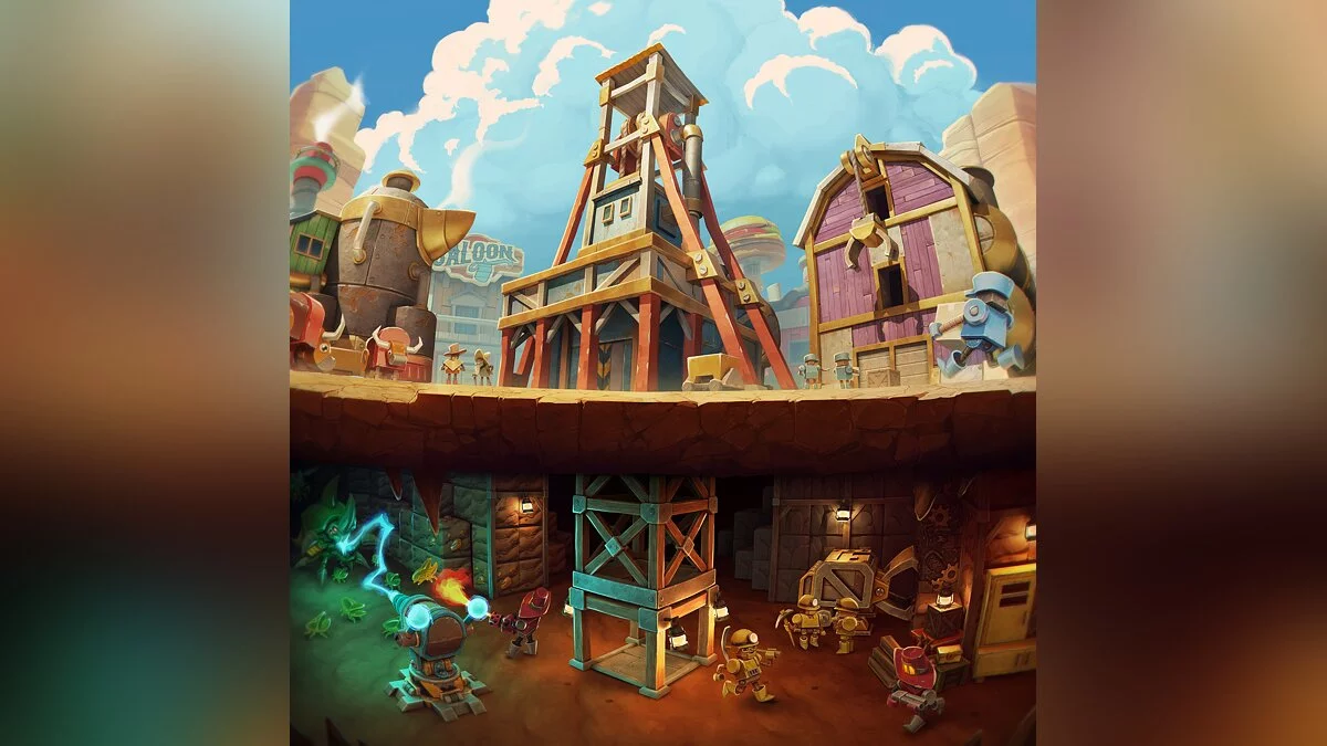 Арт из SteamWorld Build