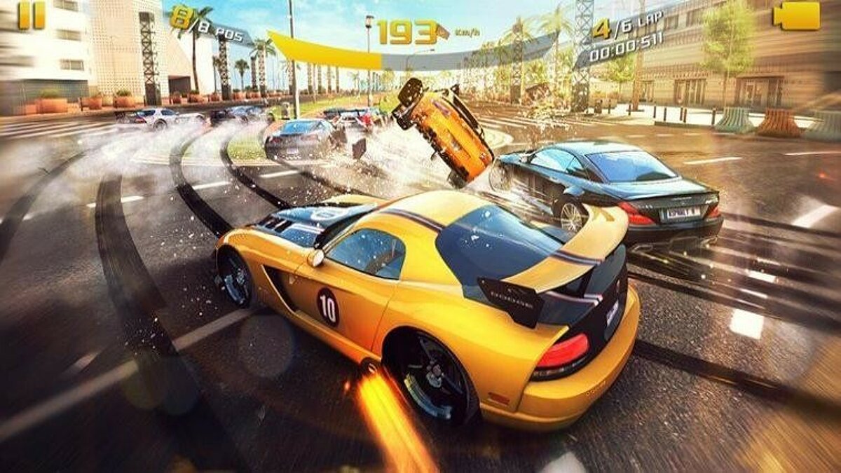 Asphalt 8 Airborne гонки игра