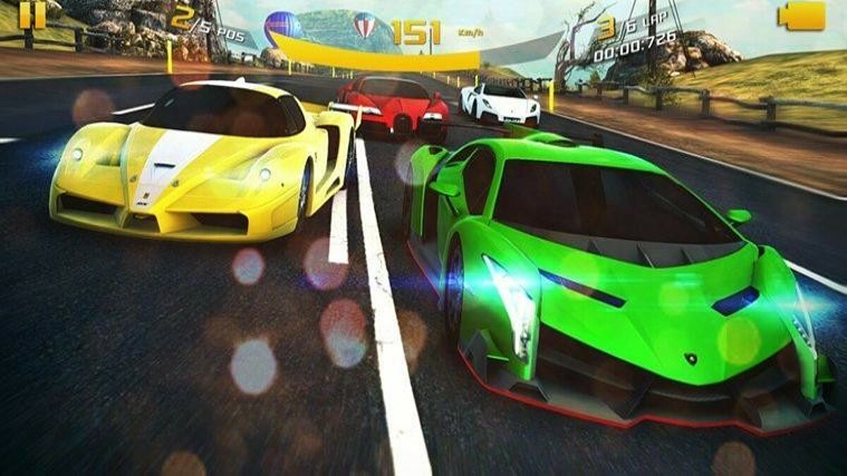 Скриншоты Asphalt 8: Airborne (Asphalt 8 Airborne) - всего 22 картинки из  игры