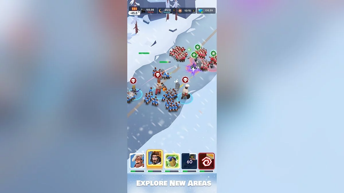 Скриншоты из Frozen City