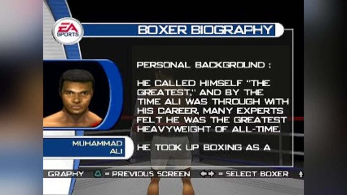 Скриншоты из Knockout Kings 2001