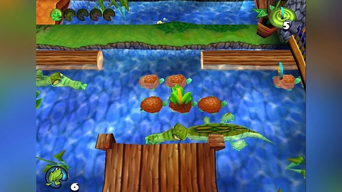 Скриншоты из Frogger 2: Swampy's Revenge