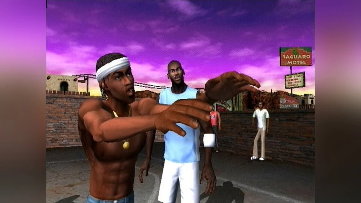 Скриншоты из NBA Street
