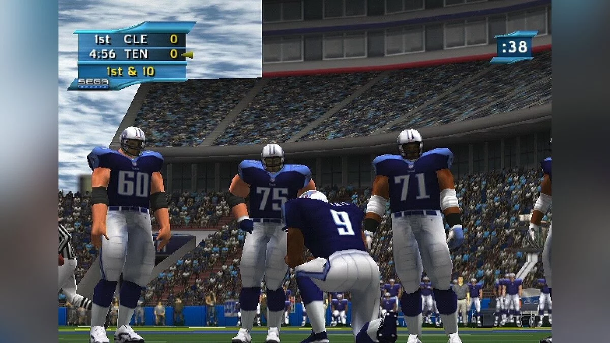 Скриншоты из NFL 2K2