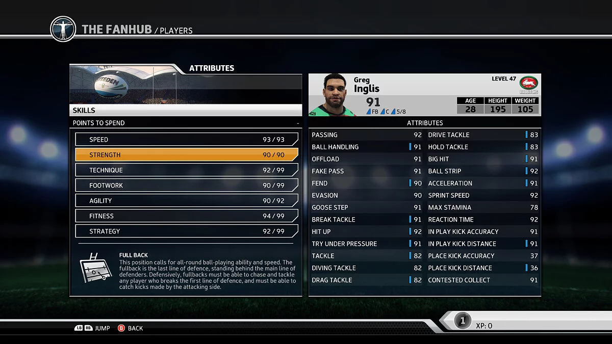 Скриншоты из Rugby League Live 3