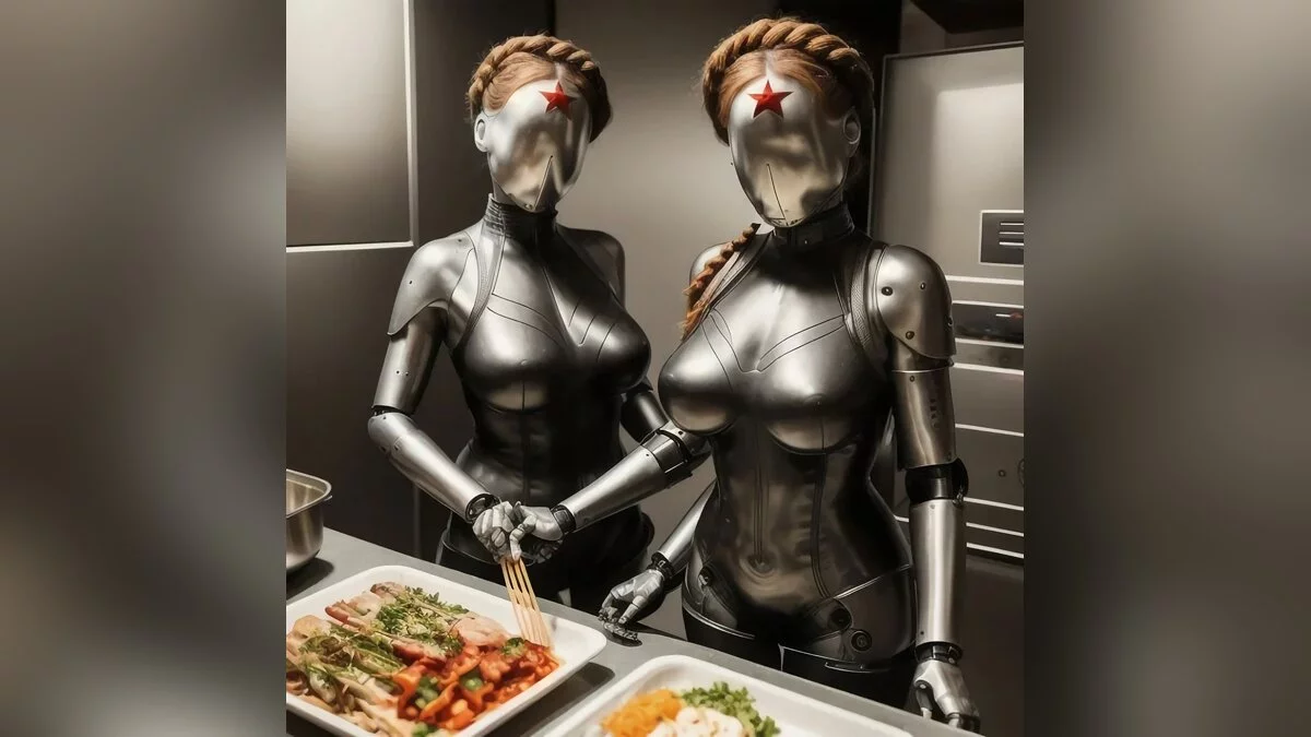 Девушки из Atomic Heart / Картинка 31