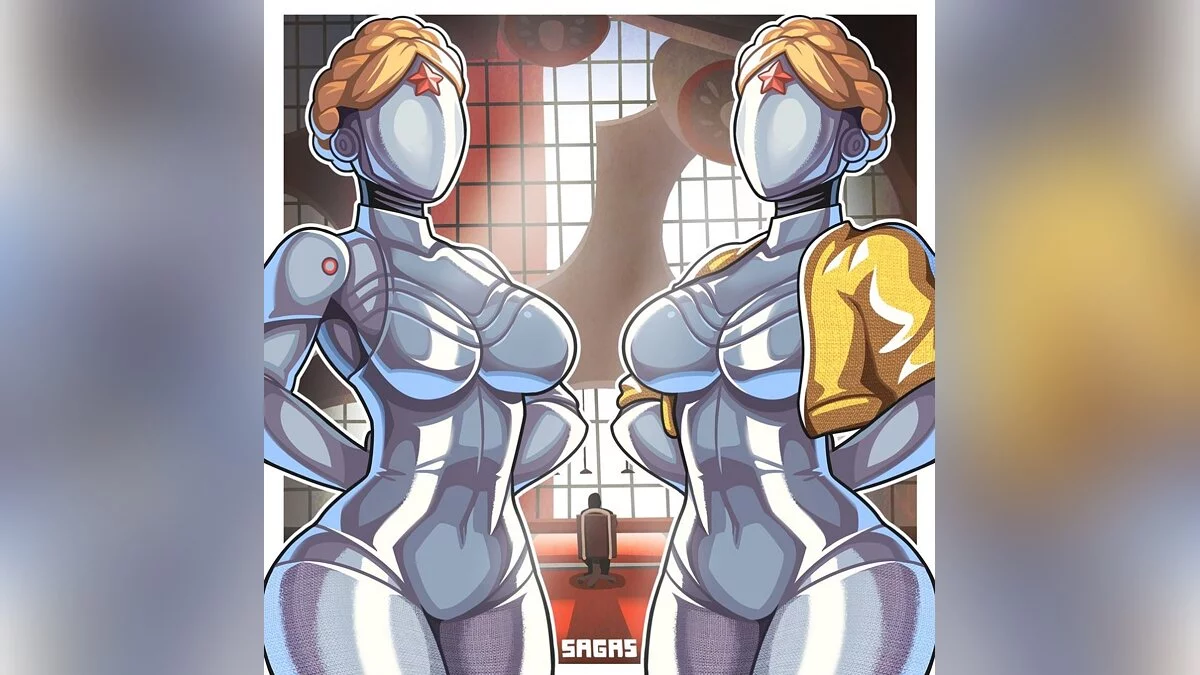 Девушки из Atomic Heart / Картинка 11