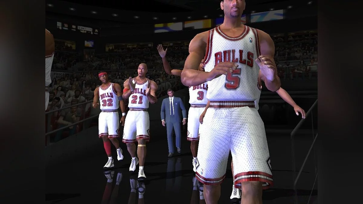 Скриншоты из NBA Live 2003