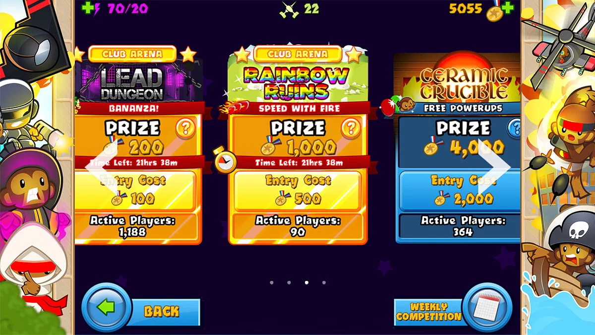 Скриншоты из Bloons TD Battles