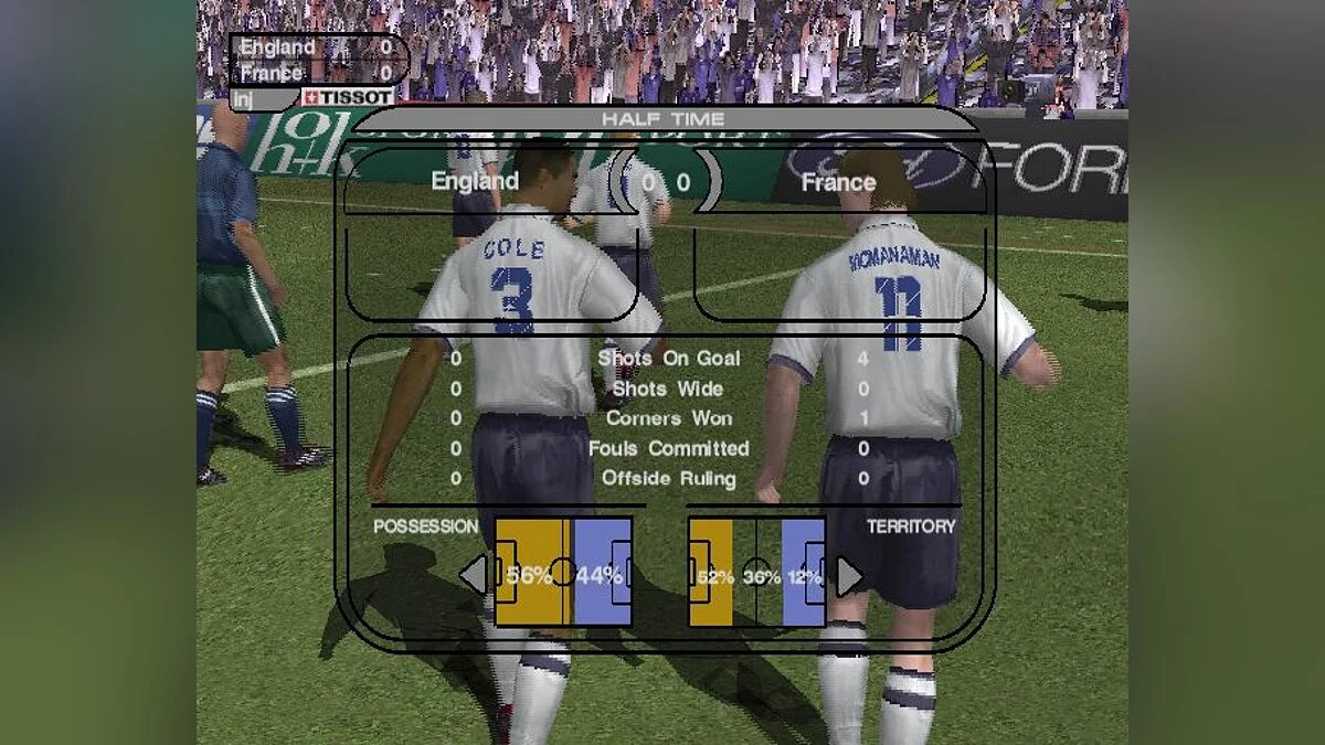 Скриншоты из World Tour Soccer 2002