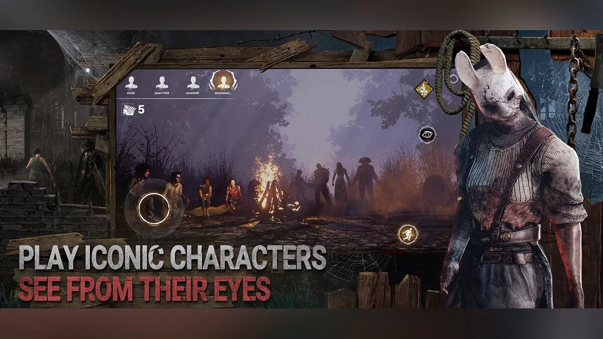 Скриншоты из Dead by Daylight Mobile