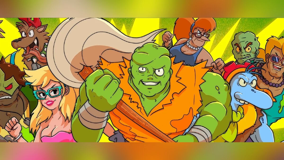 Арт из Toxic Crusaders