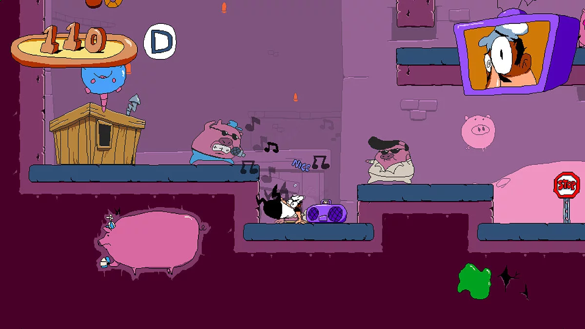 Скриншоты из Pizza Tower