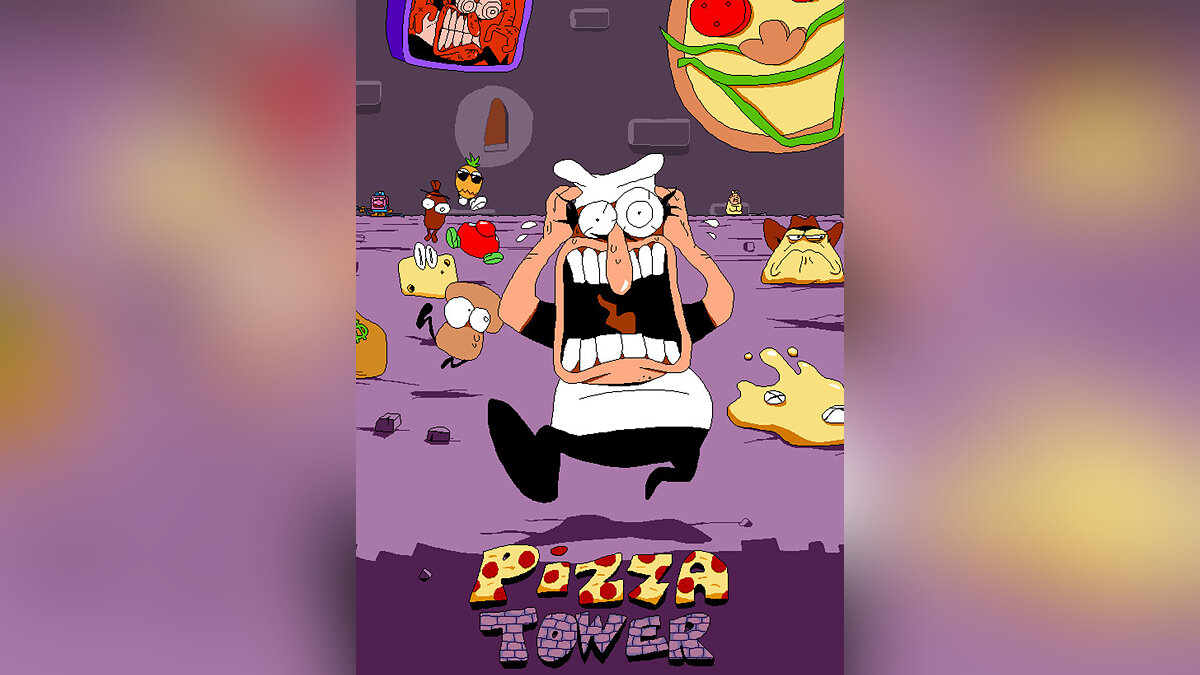 Пицца тавер на телефон. Pizza Tower игра. Pizza Tower арты. Pizza Tower Screamer. Пицца Тауэр арт.