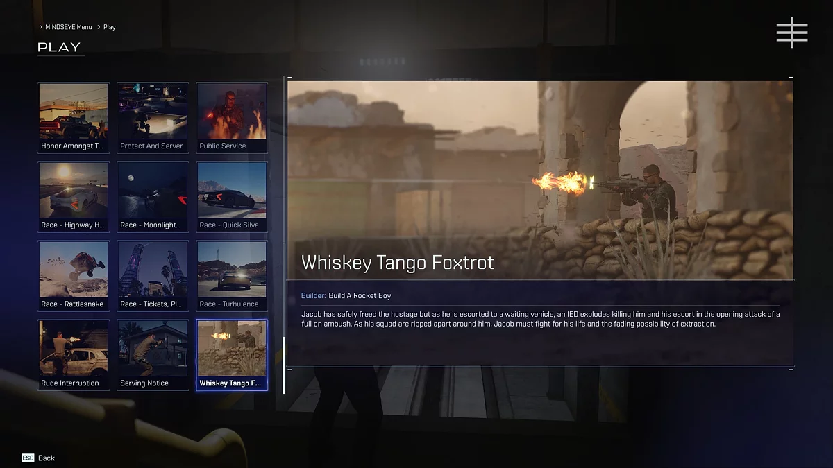 Скриншоты из MindsEye